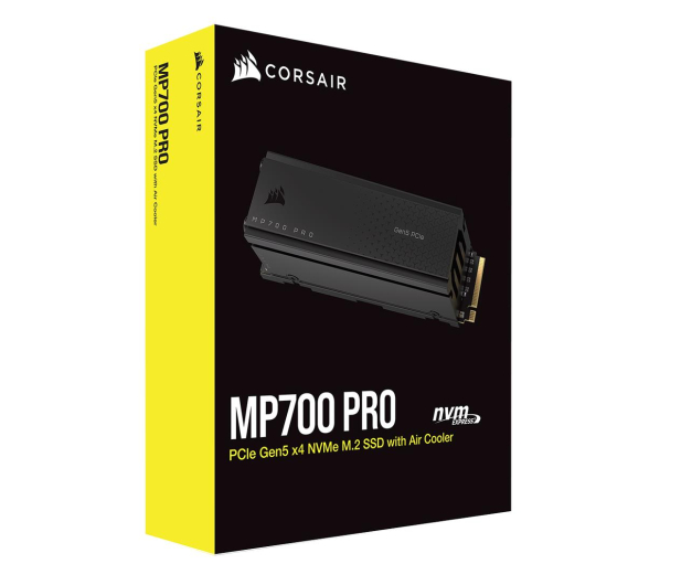 Corsair 1TB M.2 PCIe Gen5 NVMe MP700 PRO Heatsink - 1212657 - zdjęcie 7